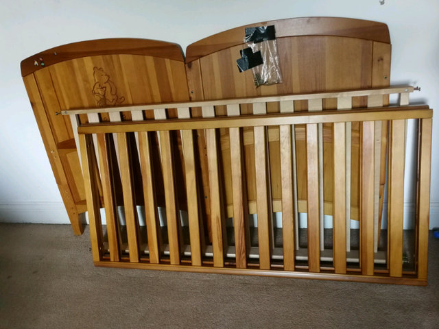 winnie the pooh cot bedding mothercare